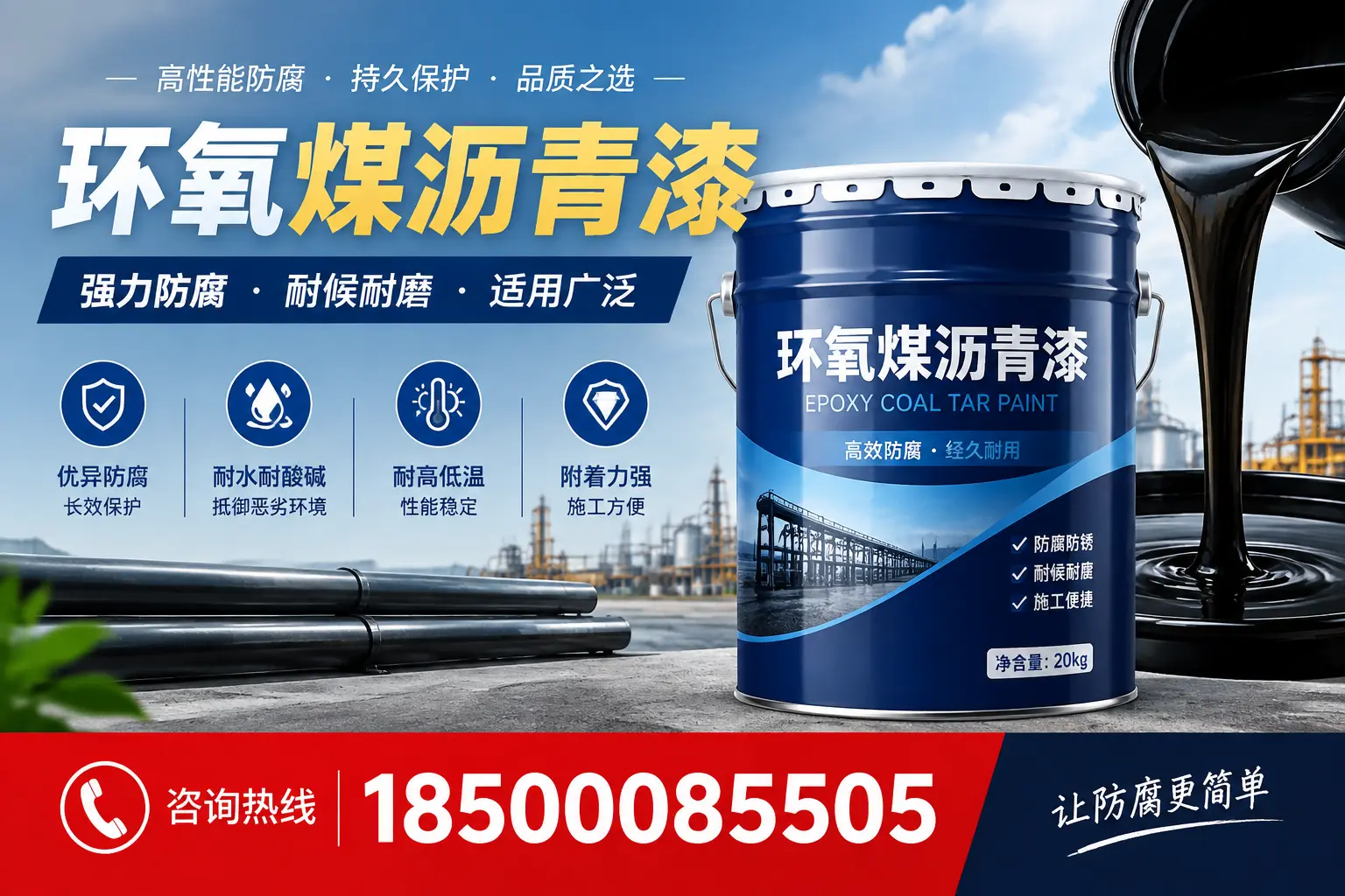 环氧煤沥青漆在不同气候条件下的表现分析，晋中适用性