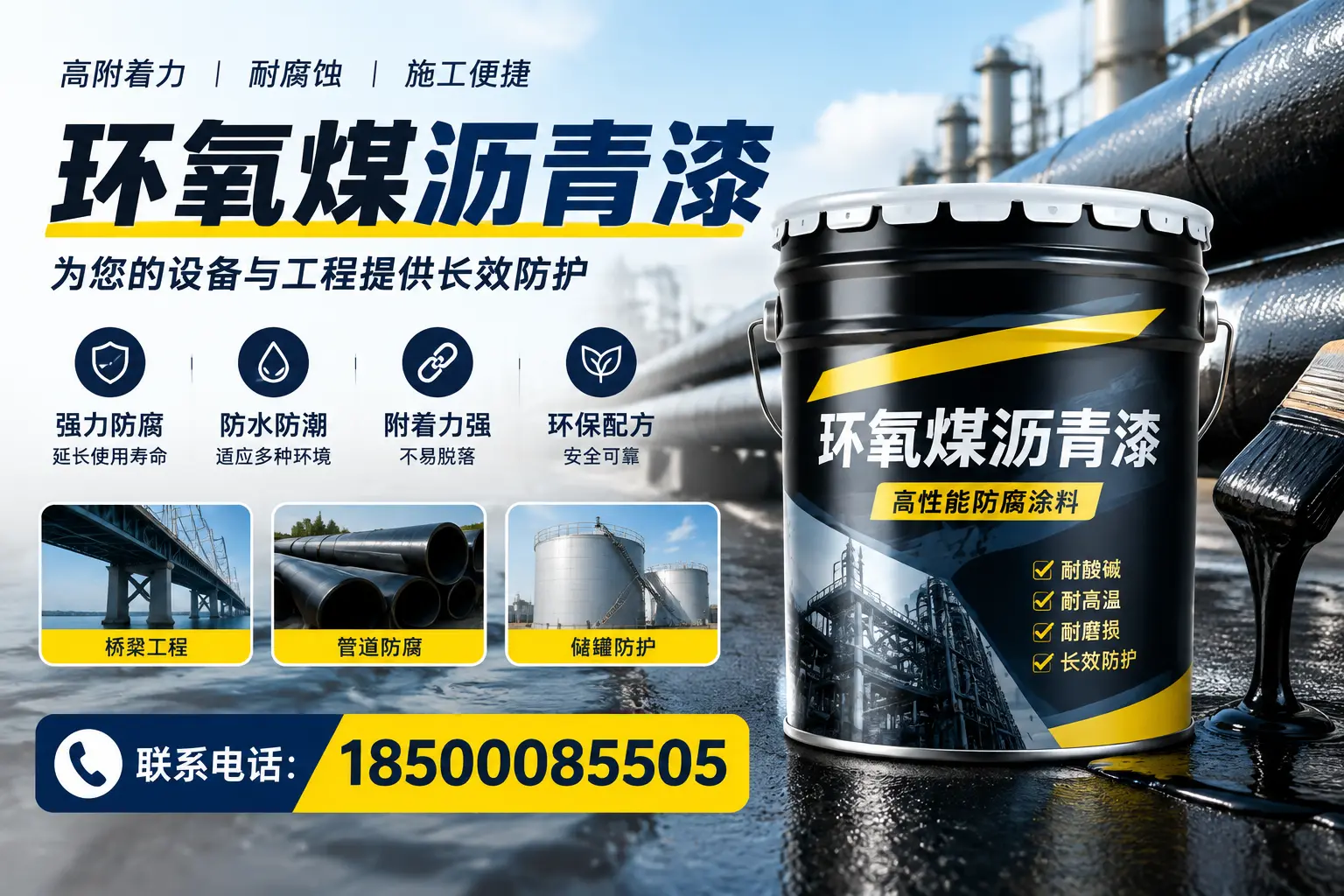 环氧煤沥青漆与其他涂料的对比分析，助力晋中企业决策